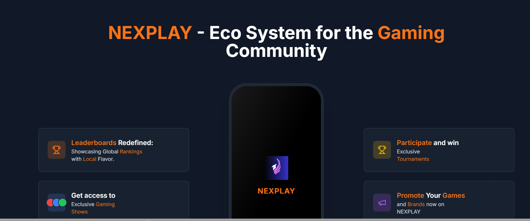 NEXPLAY Ecosystem